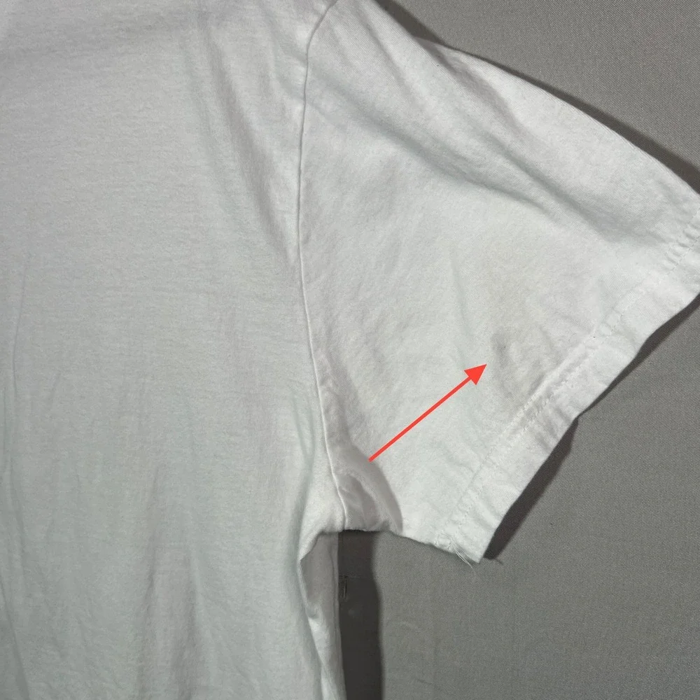 Polo Ralph Lauren T-Shirt Men XL White Crewneck Tee Embroidered‎ Pony